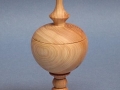 Cajita-joyero de madera de ciprés; torneados Artmadera.  Francisco Treceño.