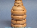 Cajita de madera de almendro. Artmaderatorneada, Francisco Treceño