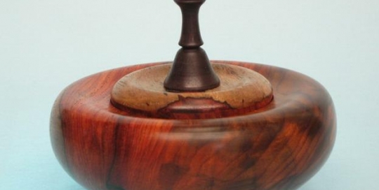 Joyero de cocobolo